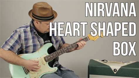 heart shaped box electric guitar|heart shaped box standard tuning.